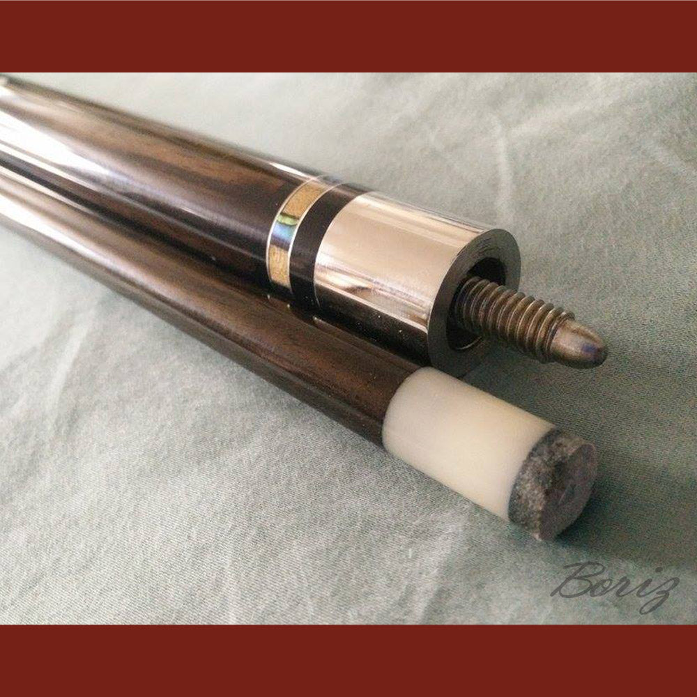 Boriz Billiards Scorpion Laminated Snake Skin Grip Pool Cue Stick Original Inlay Artwork #BCC053